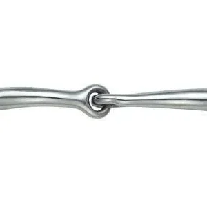 Shires Standard Curved Mouth Eggbutt Bit