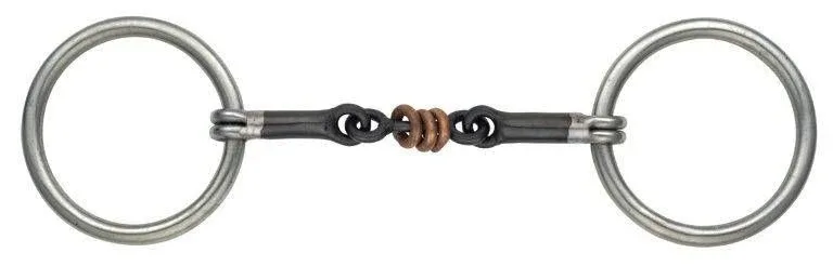 Shires Sweet Iron Copper Roller Snaffle