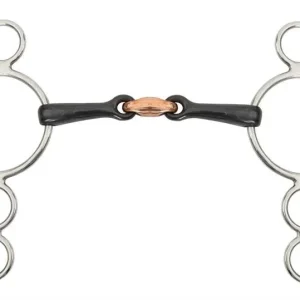 Shires Three Ring Sweet Iron Dutch Gag Bit