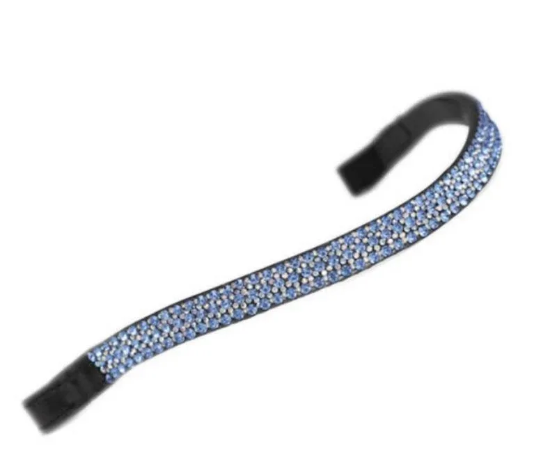 Shires Wide Diamante Browband - Image 2