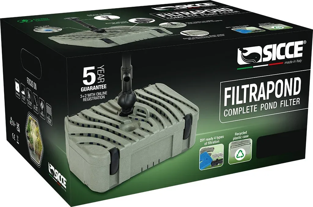 Sicce Filtrapond Complete Pond Filter 660 Gph