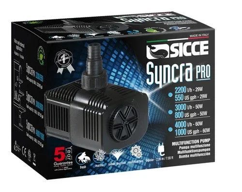 Sicce SYNCRA PRO 4000 Pump - 1000 GPH - Image 2