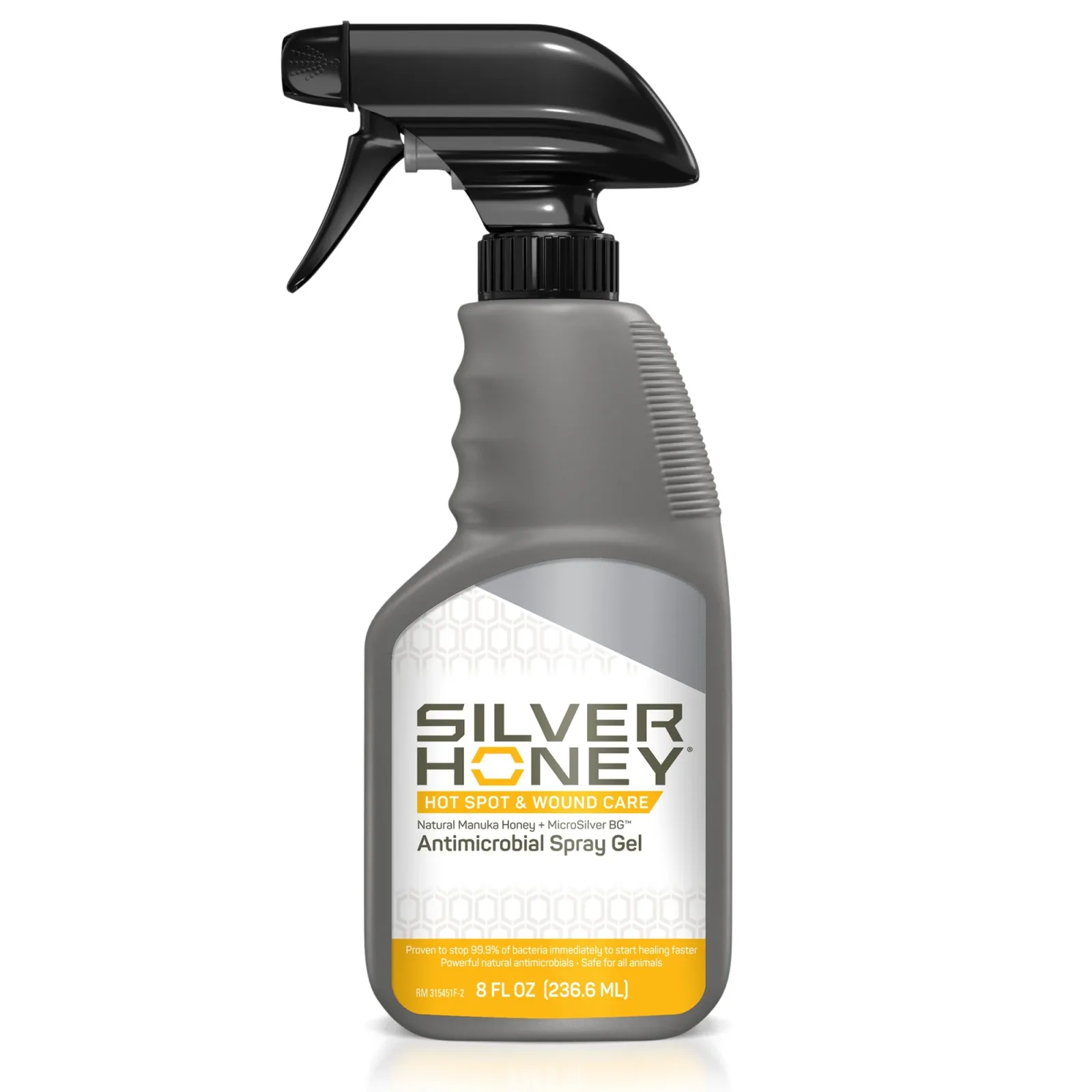 Silver Honey® Hot Spot & Wound Care Spray Gel 8 fl oz Spray Bottle