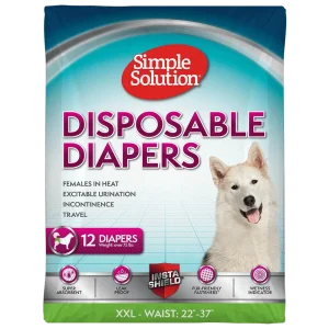 Simple Solution Diapers Female XXL 12 pack