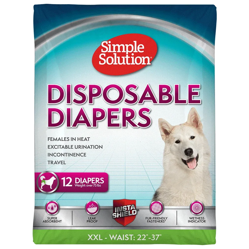 Simple Solution Diapers Female XXL 12 pack