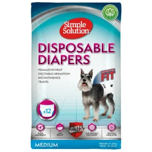 Simple Solution Disposable Diaper for Female Dogs (42x53cm)
