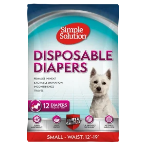 Simple Solution Disposable Diapers Small 12pk