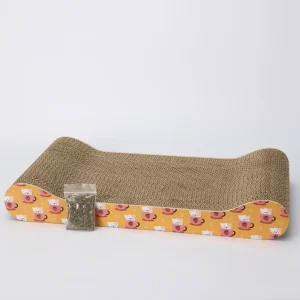 Skatrs Claw and Order Cat Scratcher with 2g Premium Catnip Free