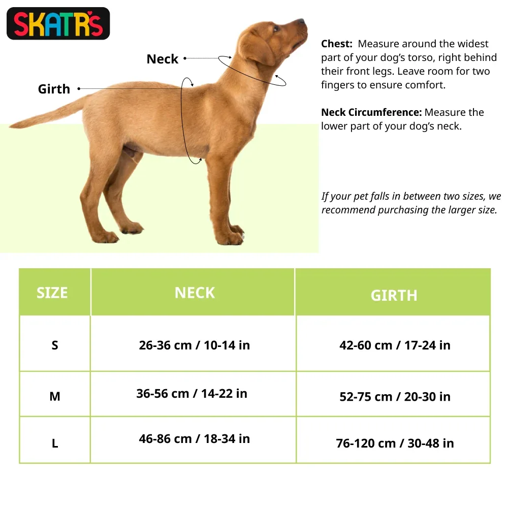 Skatrs Premium H Harness for Dogs (Coral Red) - Image 2