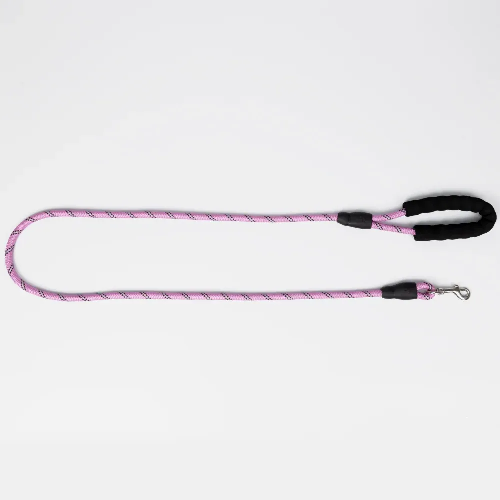 Skatrs Reflective Nylon Rope Leash for Dogs (Pink) - Image 2