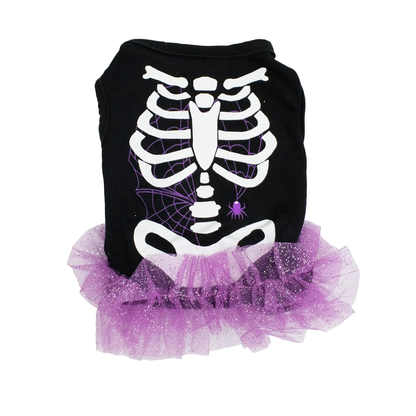 Skeleton Dog Halloween Dress - Image 2