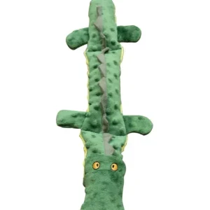 Skinneeez Extreme Dog Toy Triple Squeaker Croc 25 in