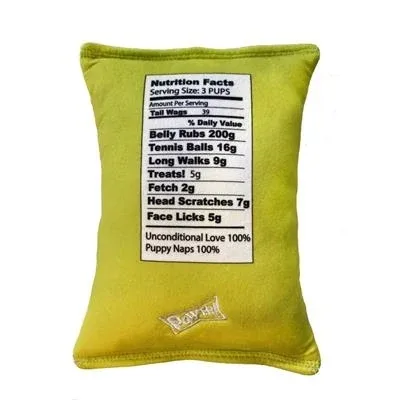 Skinny Pup Pupcorn Dog Toy Large (Double Sided) - Image 2