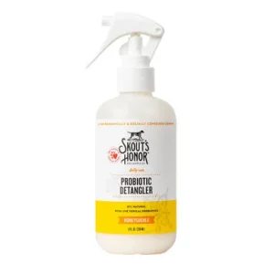Skout's Honor Daily Use Honeysuckle Probiotic Detangler Spray for Dogs & Cats