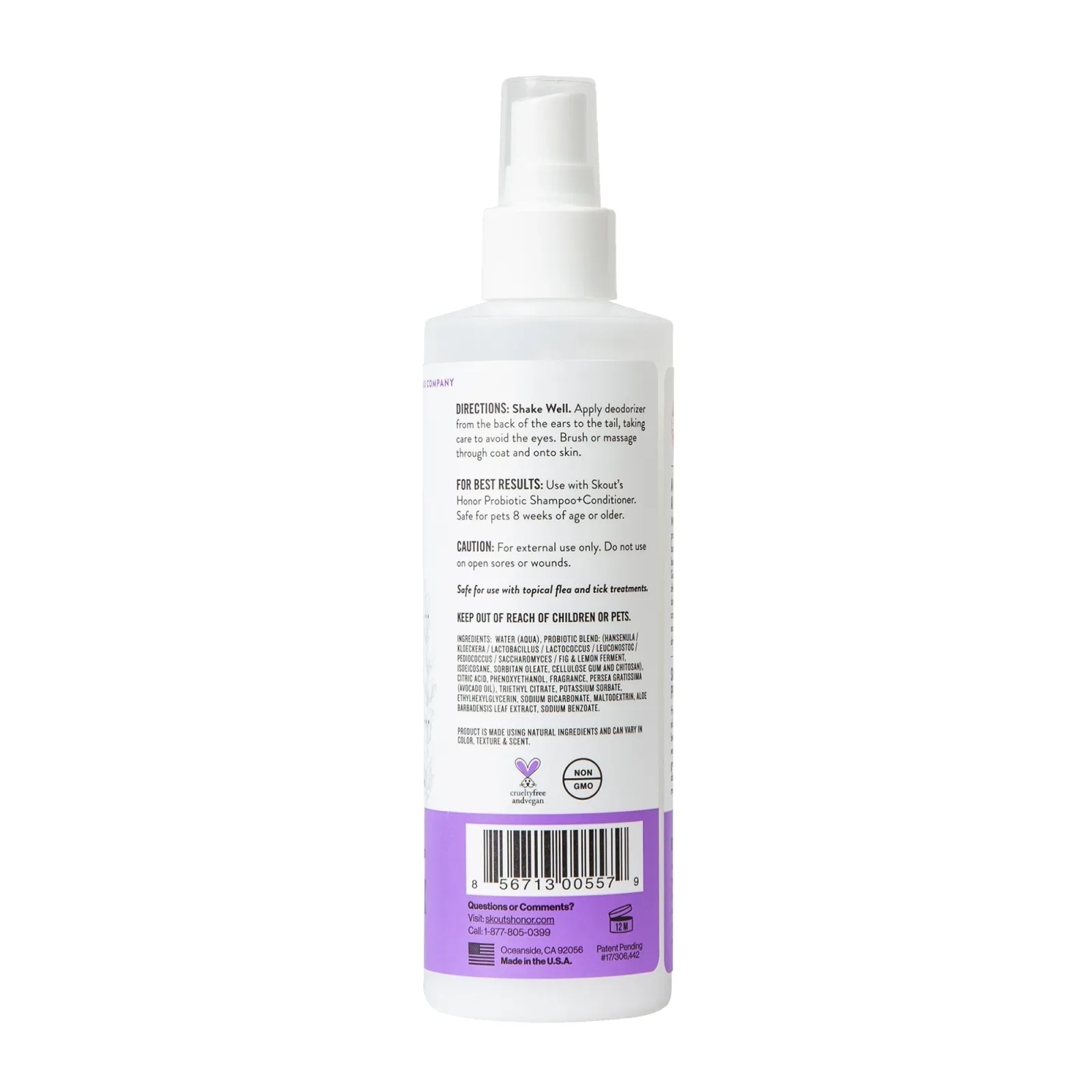 Skouts Honor Probiotic Deodorizer Lavender - Image 2