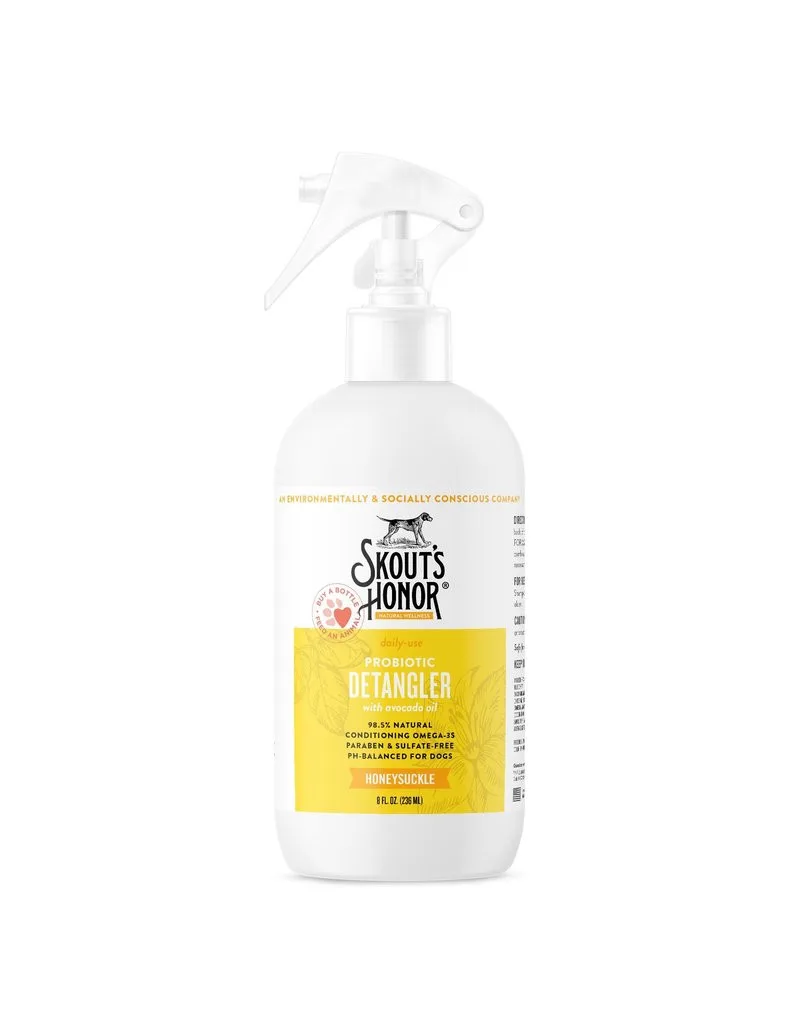 Skout's Honor Probiotic Detangler, Honeysuckle, 8 oz