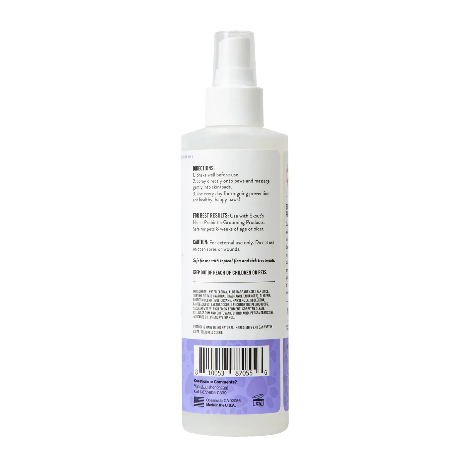Skout's Honor Probiotic Paw Spray For Dogs and Cats - Image 2