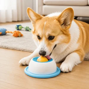 Slow Feeder Dog Bowl for Liquid Treats Non-Slip & Easy Clean
