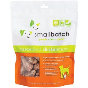 Small Batch Dog Cat Freeze Dried Chicken Hearts 3.5oz {L+x }(D)