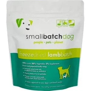 Small Batch Dog Freeze Dried Lamb Sliders 14oz {L+x}