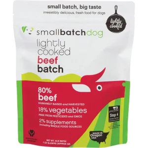 Small batch dog lightly cooked beef 2 Lb {L-x} SD-5