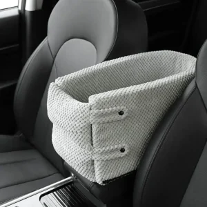 Small Dog Car Safety Seat – 2-in-1 Bed & Travel Booster