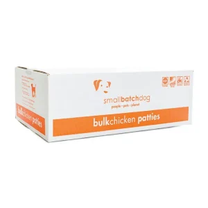 SMALLBATCH DOG FROZEN CHICKEN PATTIES 18LB {L-x} SD-5