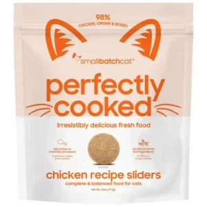 Smallbatch Perfectly Cooked Chicken Recipe Sliders Frozen Cat Food