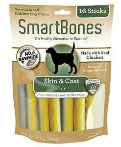 SmartBones Functional Sticks Skin & Coat 16 Pk {L+1} 923052 - Image 2