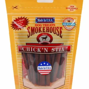 Smokehouse USA Made Chicken Stix Dog Treats 4 oz
