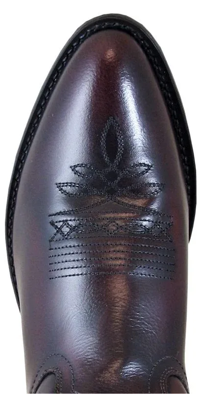 Smoky Mens Denver Round Toe Brown Boots - Image 2