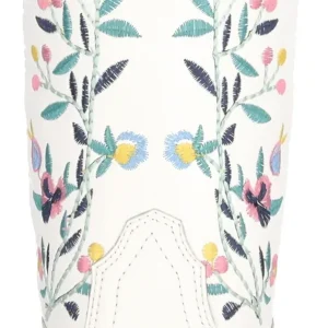 Smoky Mountain Kids Girls Lacey Leather Embroidered Western Boots