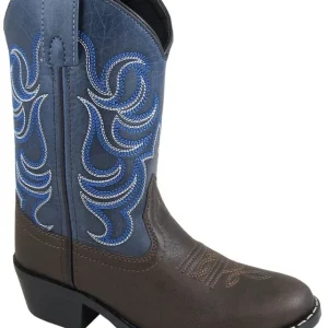 Smoky Mountain Kids Monterey Navy Boots