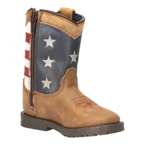 Smoky Mountain Toddler's Stars and Stripes Boots