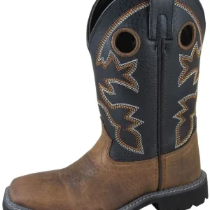 Smoky Mountain Youth Black Stampede Boots