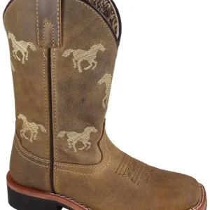 Smoky Mountain Youth Brown Rancher Boots