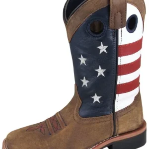 Smoky Mountain Youth Stars and Stripes Boots