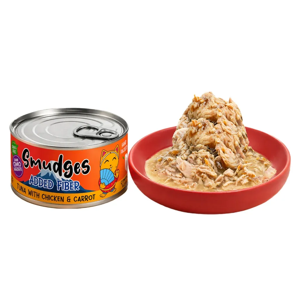 Smudges Tuna Flakes with Chicken and Carrot in Gravy Adult Cat Wet Food - Image 2