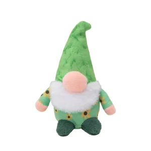 Snugarooz Baby Meadow the Gnome Plush Dog Toy 6 in