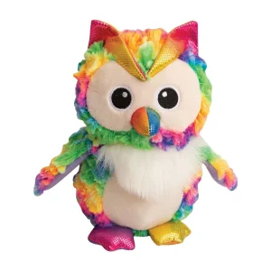 Snugarooz Hootie the Owl Rainbow Dog Toy- 8" {L+1}712022