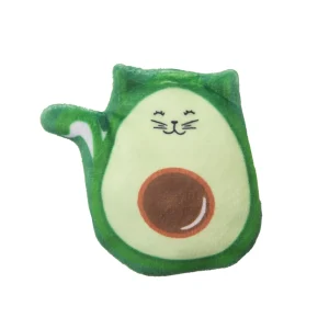 Snugarooz Kitty Avocato w/Catnip Plush Cat Toy 3.5 in