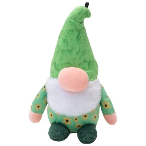 Snugarooz Meadow the Gnome Plush Dog Toy 10 in