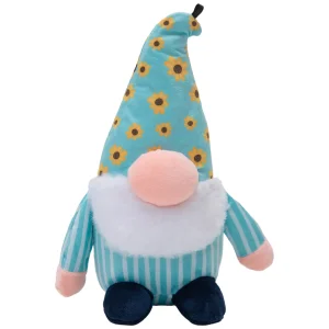 Snugarooz Snugz Sunny the Gnome Plush Dog Toy 10 in