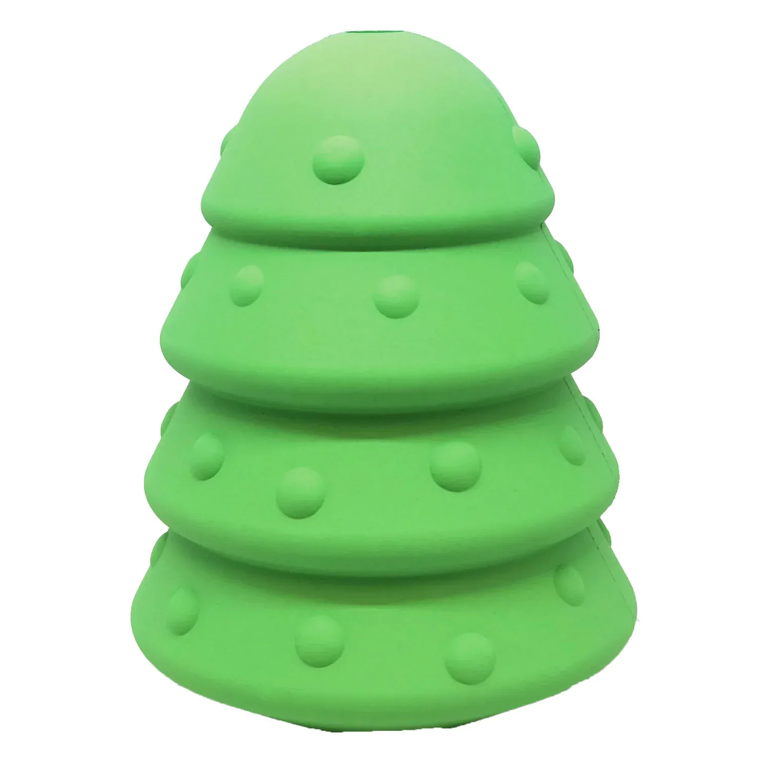 SodaPup Christmas Tree Durable Rubber Chew Toy