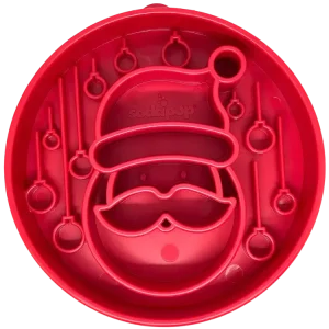 SodaPup Santa Slow Feeder Bowl