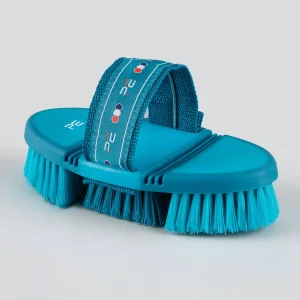 Soft-Touch Flexi Body Brush Med Blue & Peacock