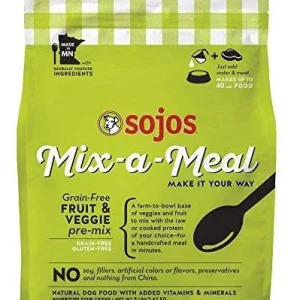 Sojo's Grain Free Freeze Dried Mix-A-Meal Fruit/Vegetable Dog 8lb {L-1x} 557084