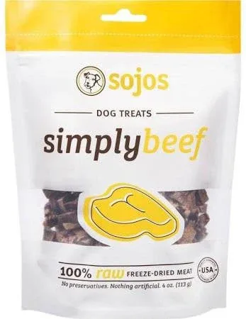 Sojourner Simply Beef Meat Treat 4 oz. {L+1x} 557029 - Image 2