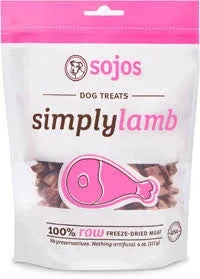 Sojourner Simply Lamb Meat Treat 4 oz. {L+1x} 557030