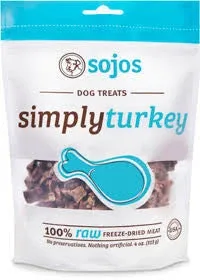 Sojourner Simply Turkey Meat Treat 4 oz. {L+1x} 557028